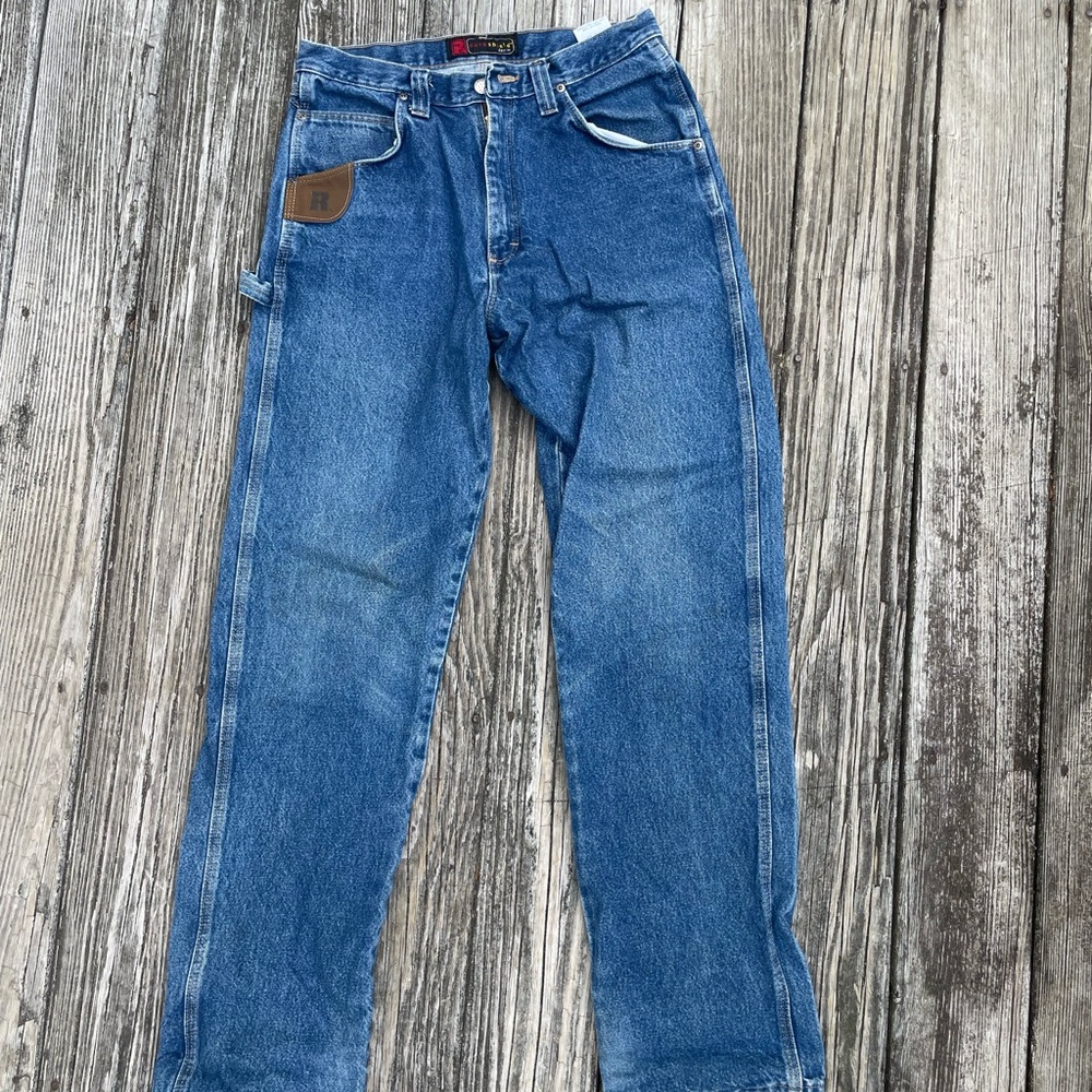 Wrangler Blue Relaxed Fit Jeans Classic Denim
